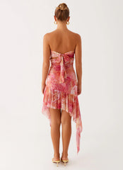 Brooks Mini Dress - Flamingo Fling