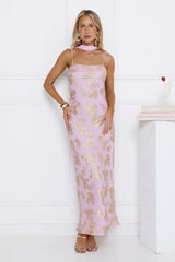 Dreamy Dazzle Maxi Dress Lilac
