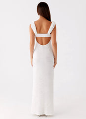 Senses Midi Dress - White