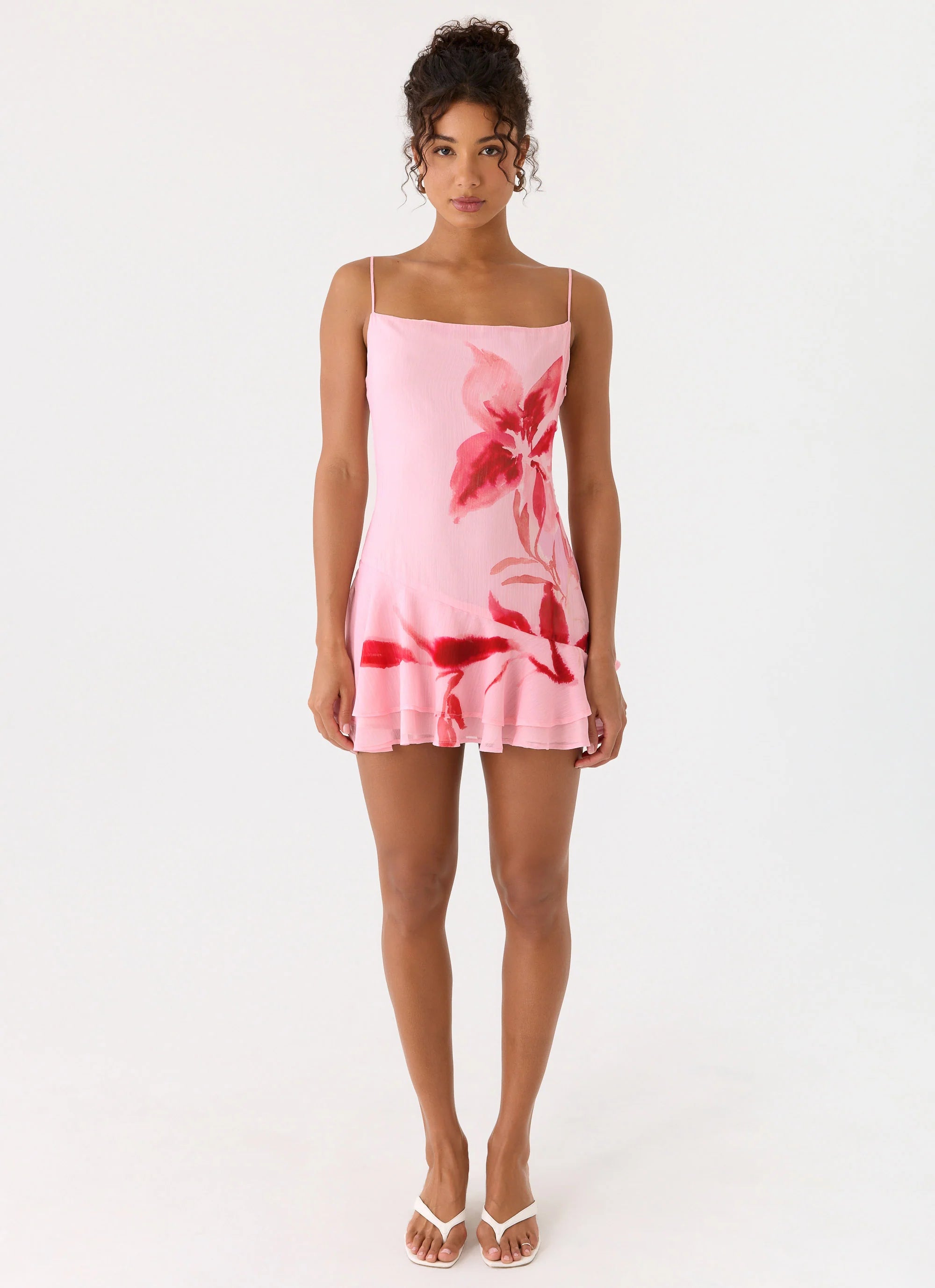 Marisolana Mini Dress - Pink Petal