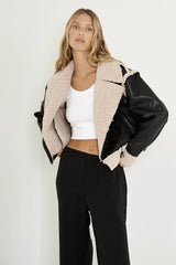 Billie Aviator Jacket Black