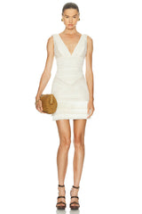 Radiant Fringe Mini Dress
